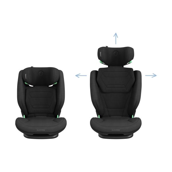 Maxi-Cosi RodiFix Pro 2 I-Size Kindersitz - Authentic Black
